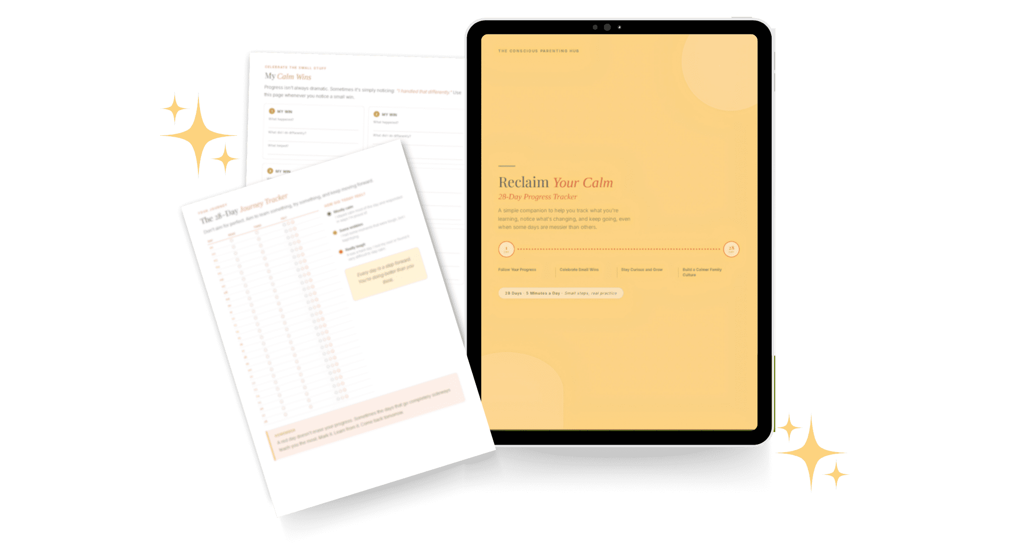 The 28-Day Calm Progress Tracker