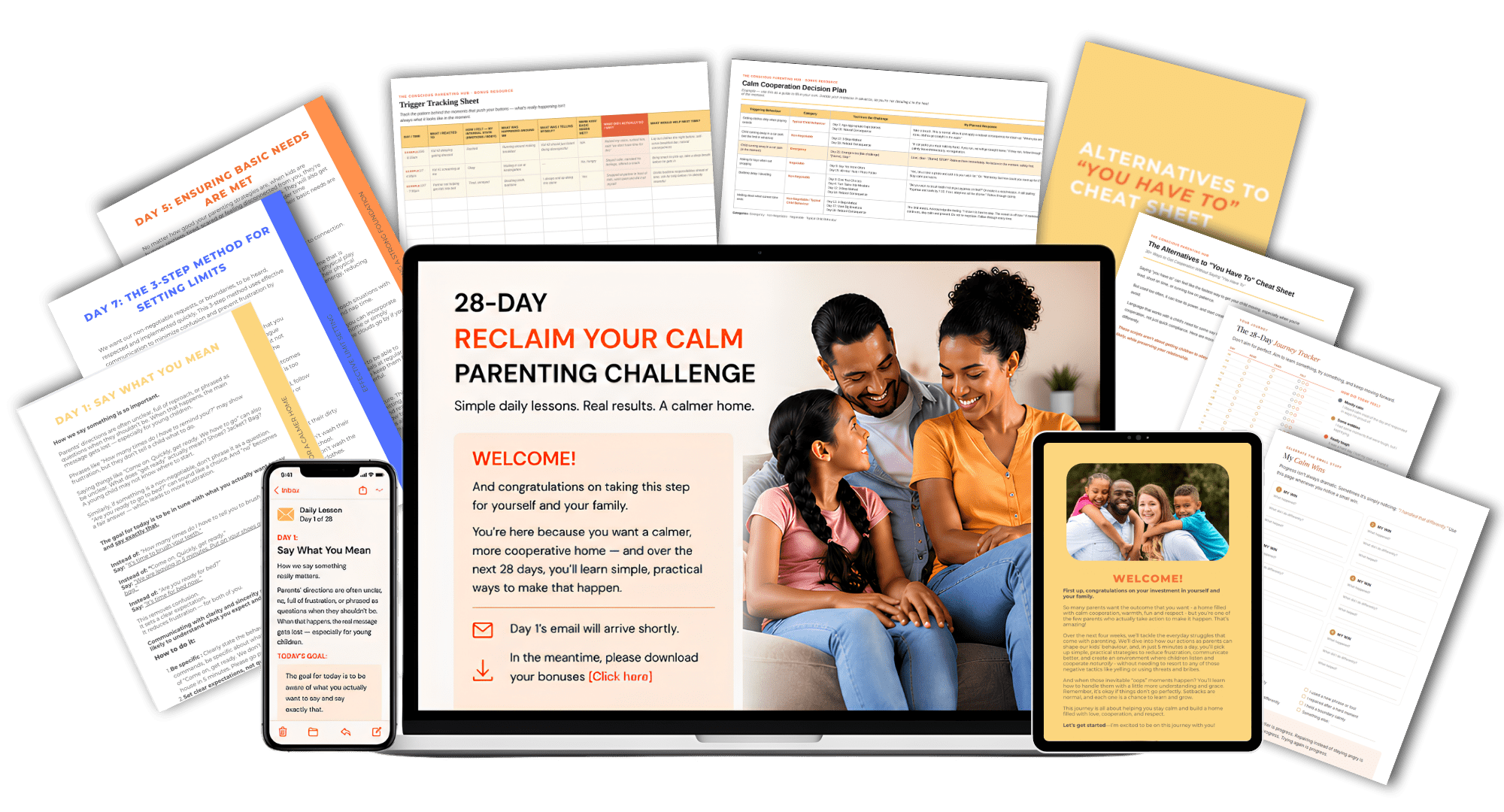 Reclaim Your Calm Parenting Challenge