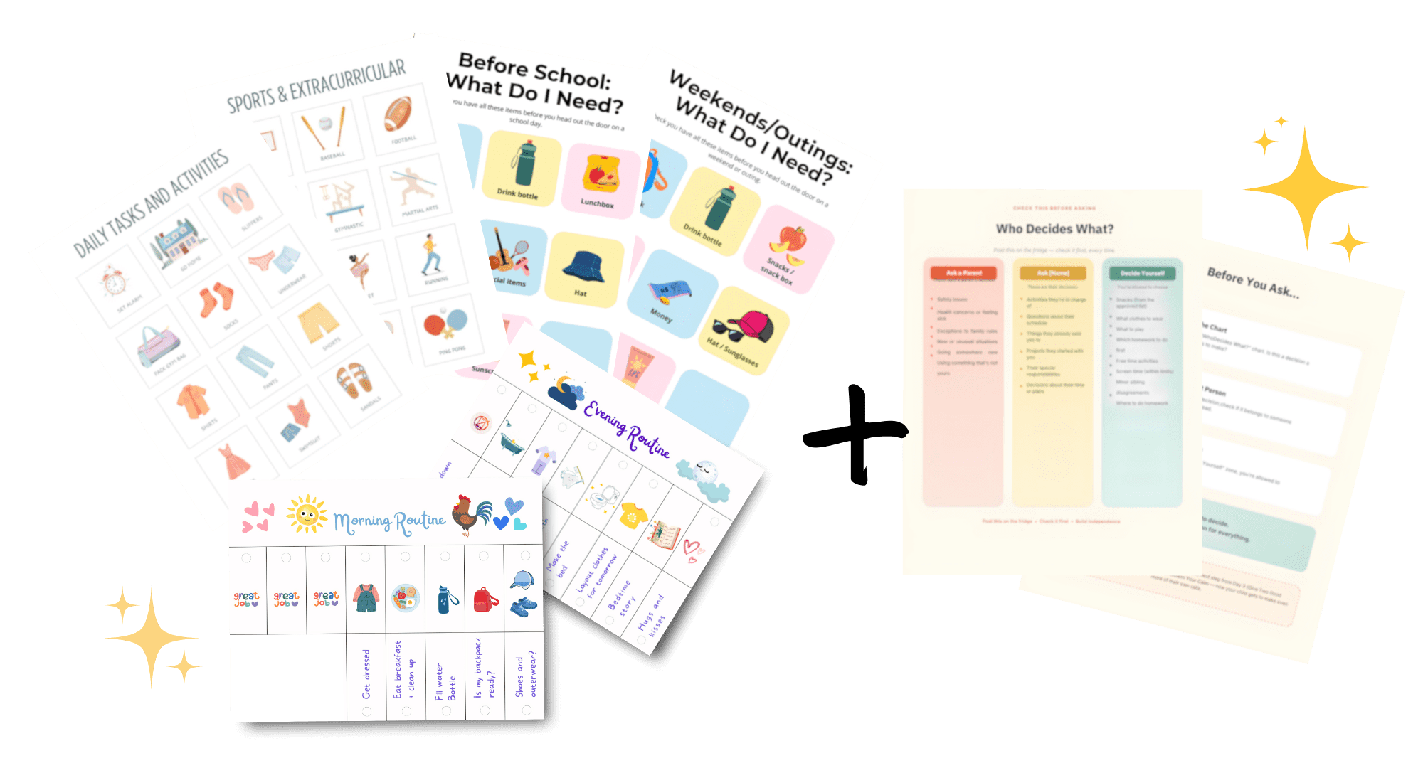 Conflict-Free Routine System